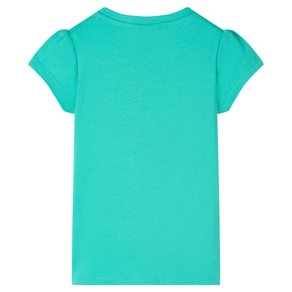 Tricou pentru copii, verde mentă, 92 GartenMobel Dekor