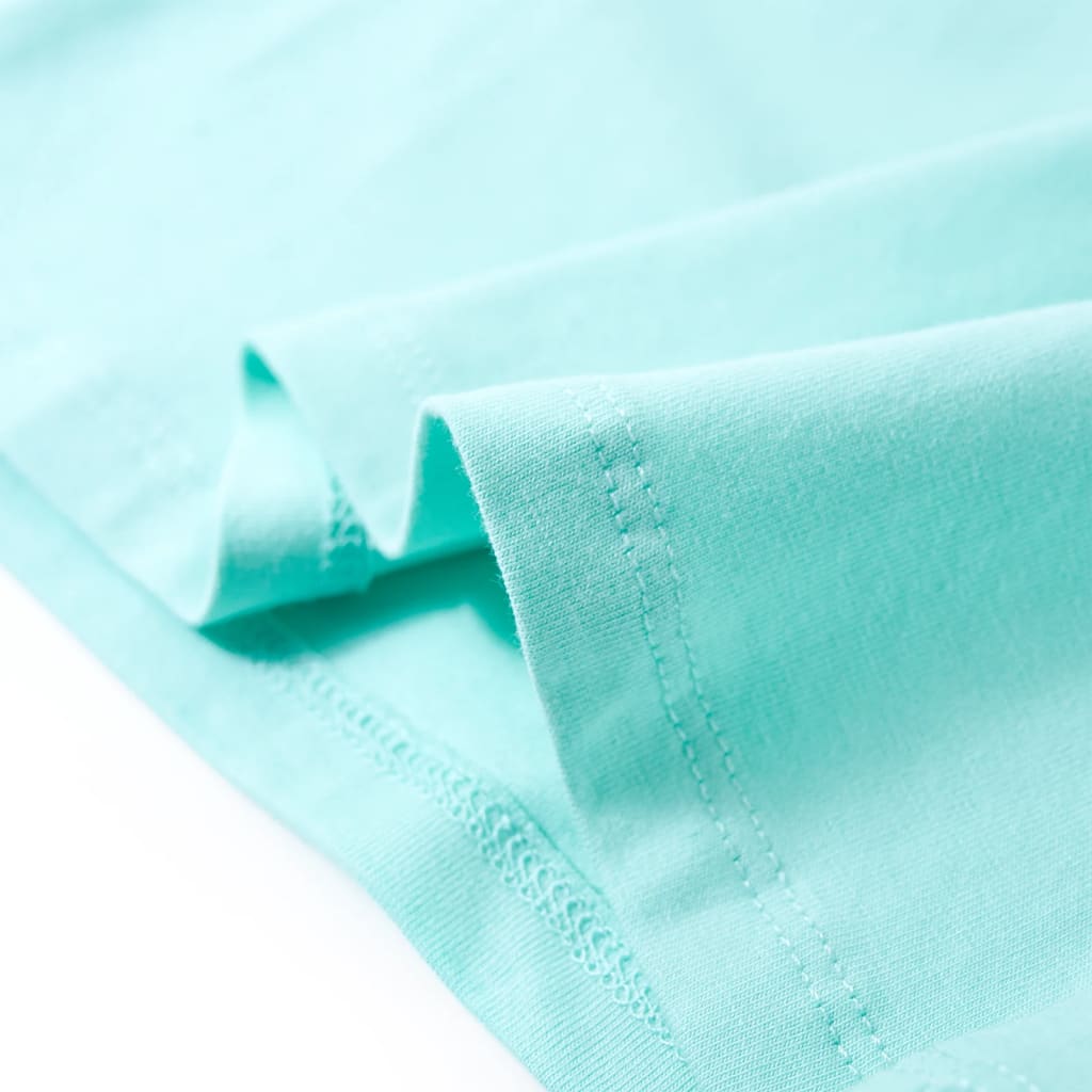 Tricou pentru copii, verde mentă deschis, 104 GartenMobel Dekor