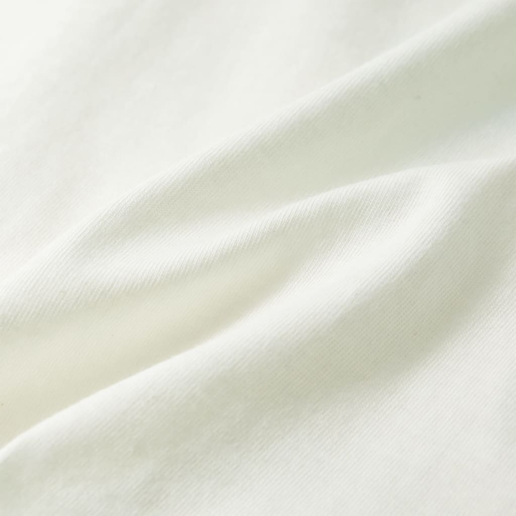 Tricou pentru copii, ecru, 128 GartenMobel Dekor