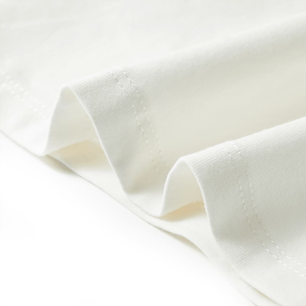 Tricou pentru copii, ecru, 128 GartenMobel Dekor