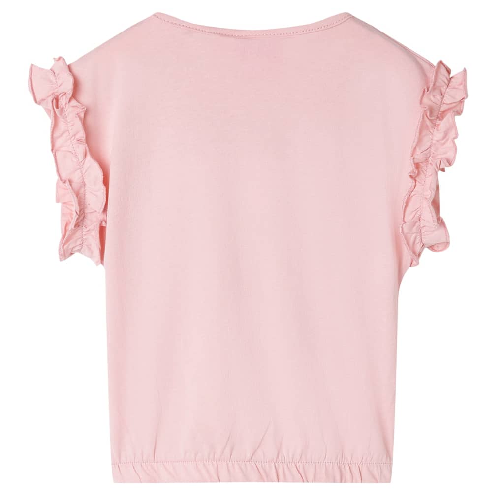 Tricou pentru copii, roz deschis, 116 GartenMobel Dekor