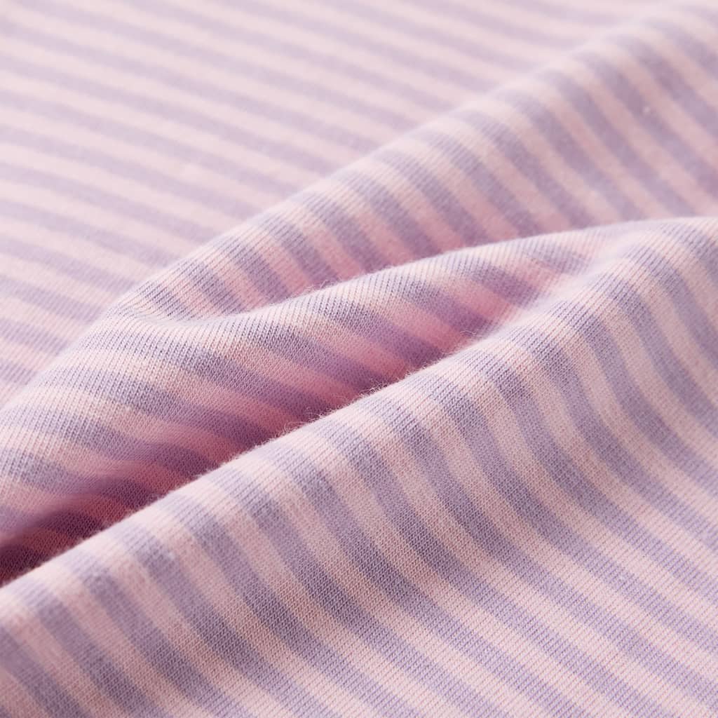 Tricou pentru copii cu mâneci cu volane, lila, 128 GartenMobel Dekor