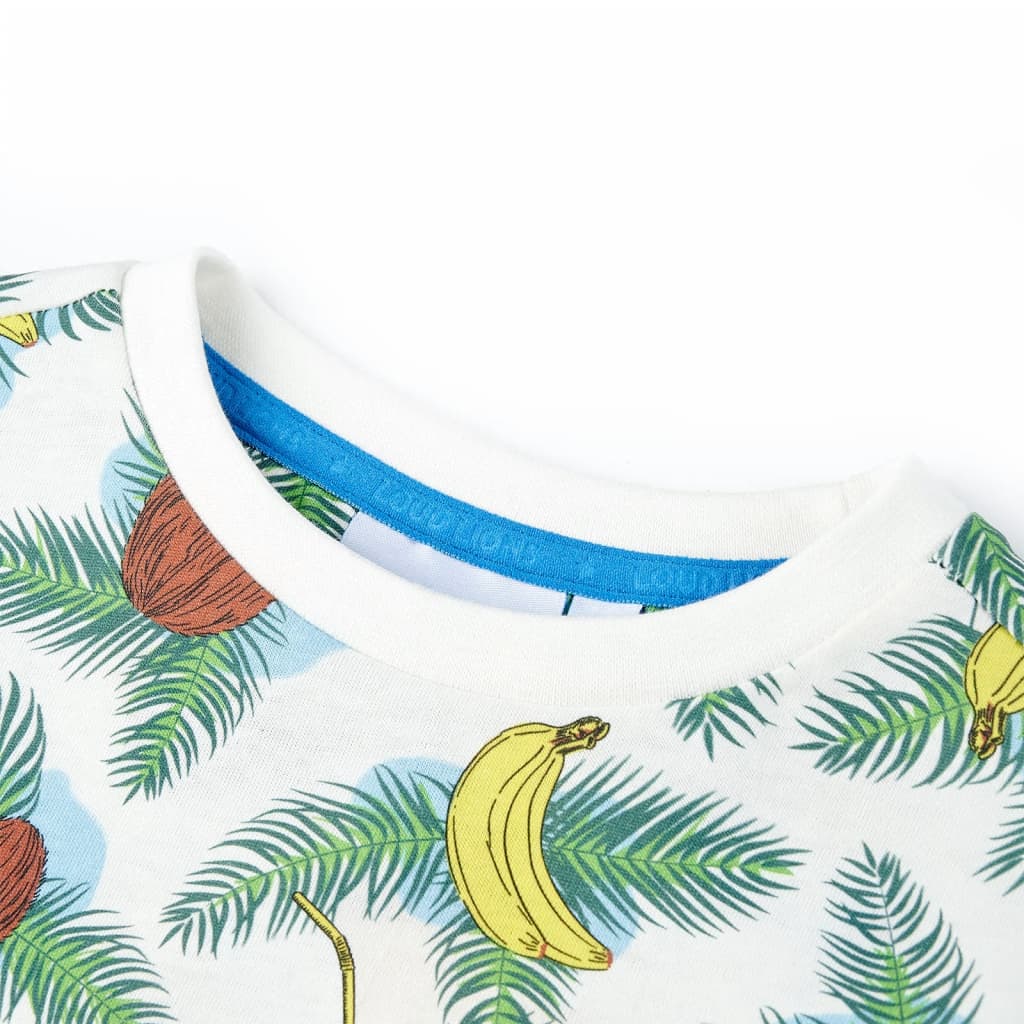 Tricou pentru copii cu mâneci scurte, multicolor, 116 GartenMobel Dekor