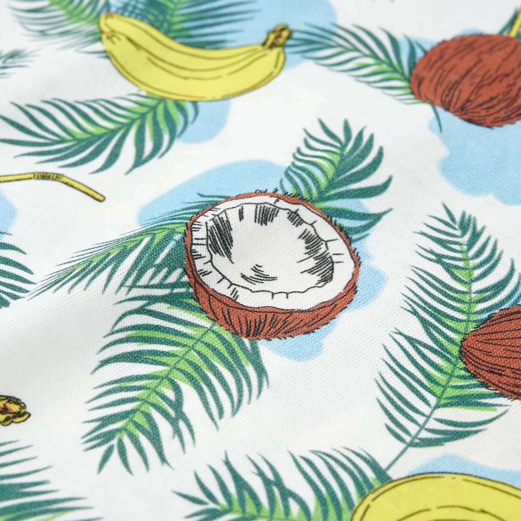 Tricou pentru copii cu mâneci scurte, multicolor, 116 GartenMobel Dekor