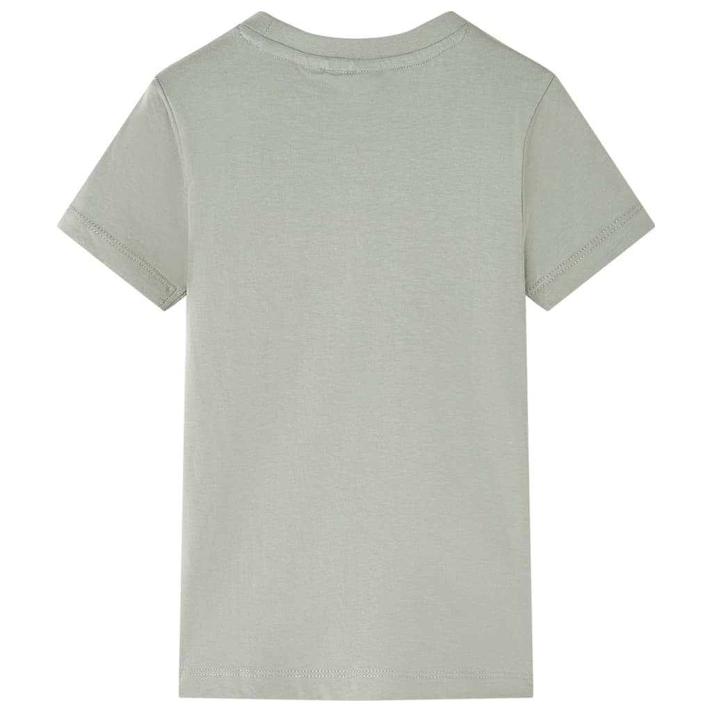 Tricou pentru copii, kaki deschis, 104 GartenMobel Dekor