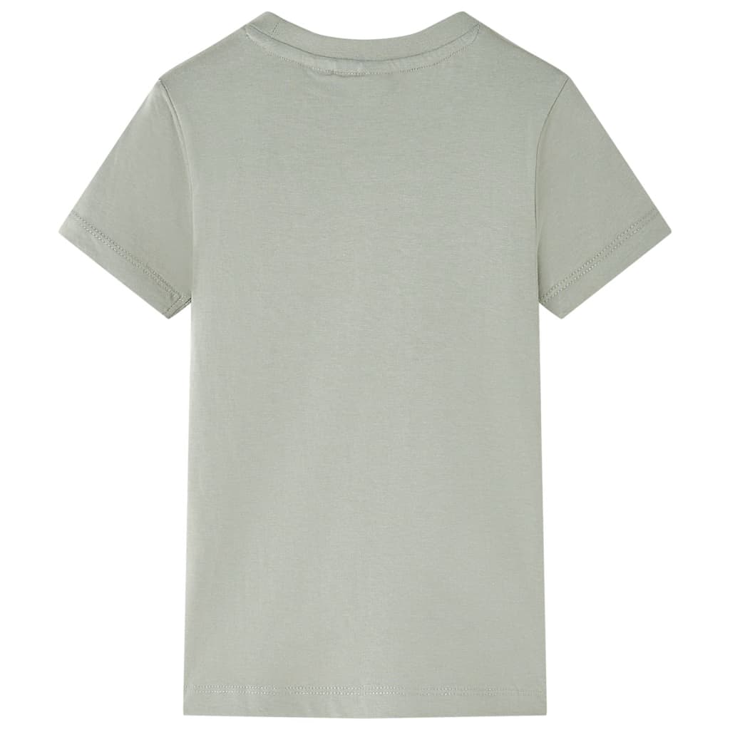 Tricou pentru copii, kaki deschis, 140 GartenMobel Dekor