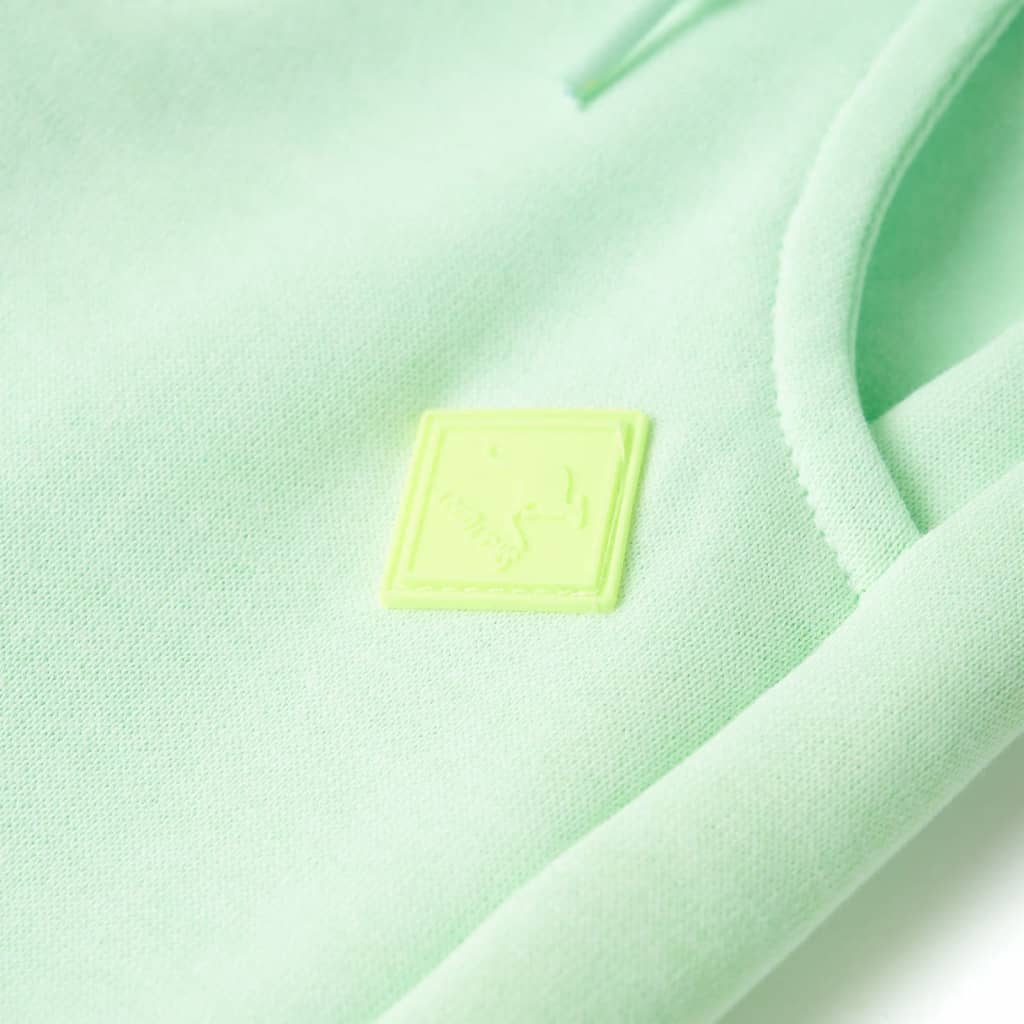 Pantaloni de trening pentru copii, verde aprins, 140 GartenMobel Dekor