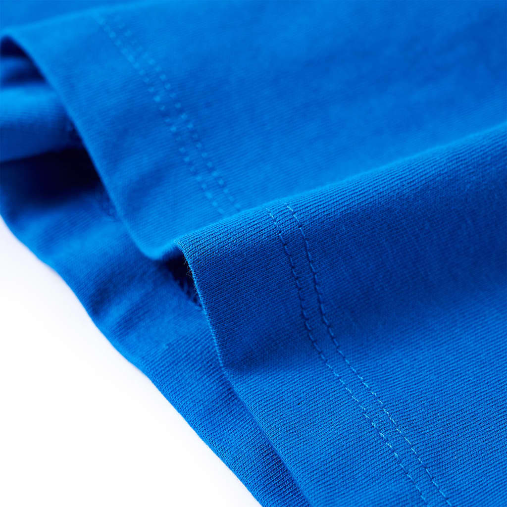 Tricou pentru copii, albastru aprins, 104 GartenMobel Dekor