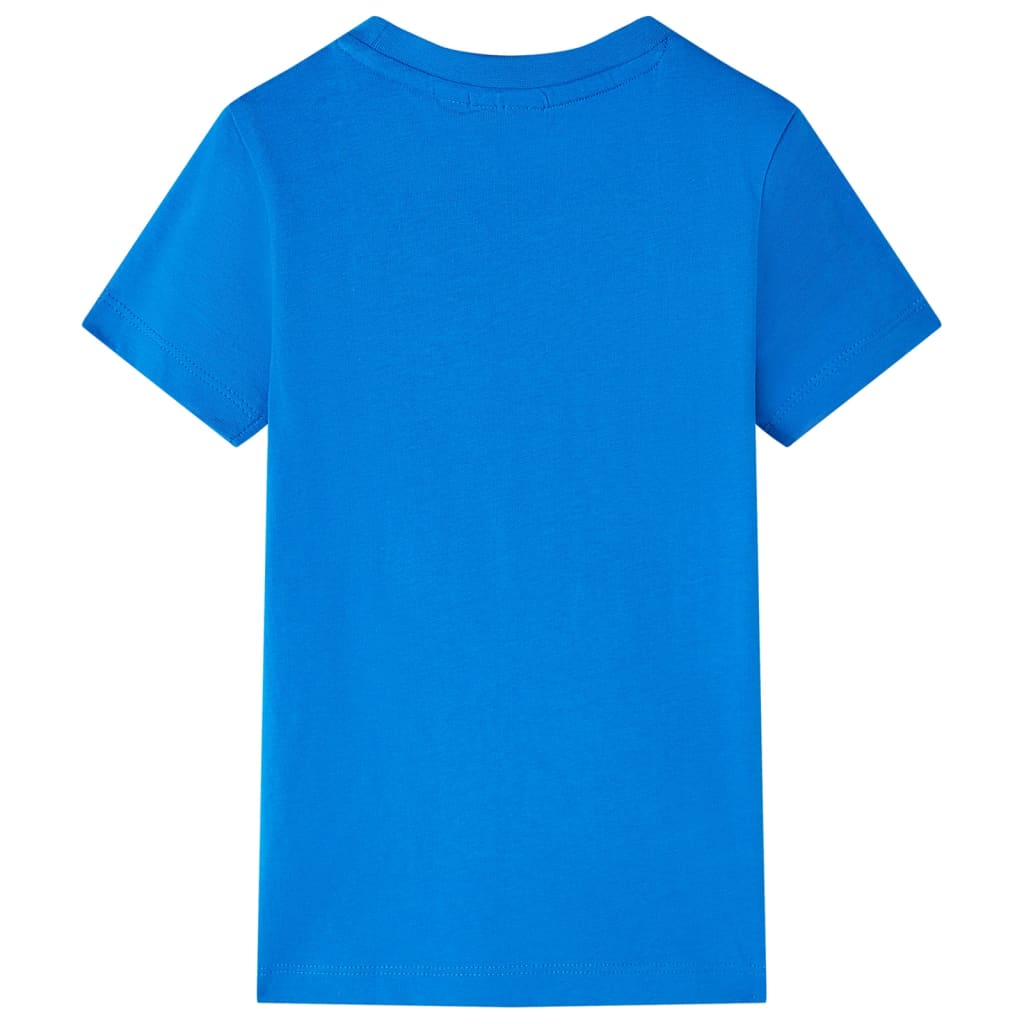 Tricou pentru copii, albastru aprins, 128 GartenMobel Dekor