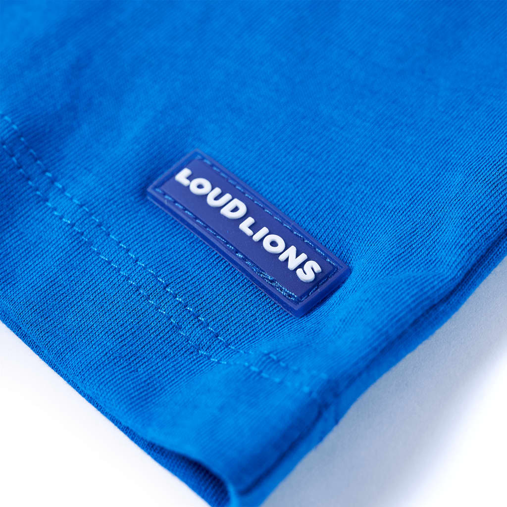 Tricou pentru copii, albastru aprins, 140 GartenMobel Dekor