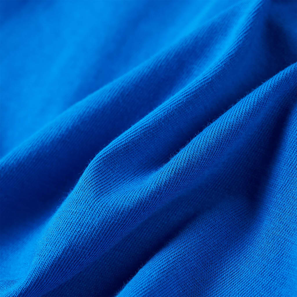 Tricou pentru copii, albastru aprins, 92 GartenMobel Dekor