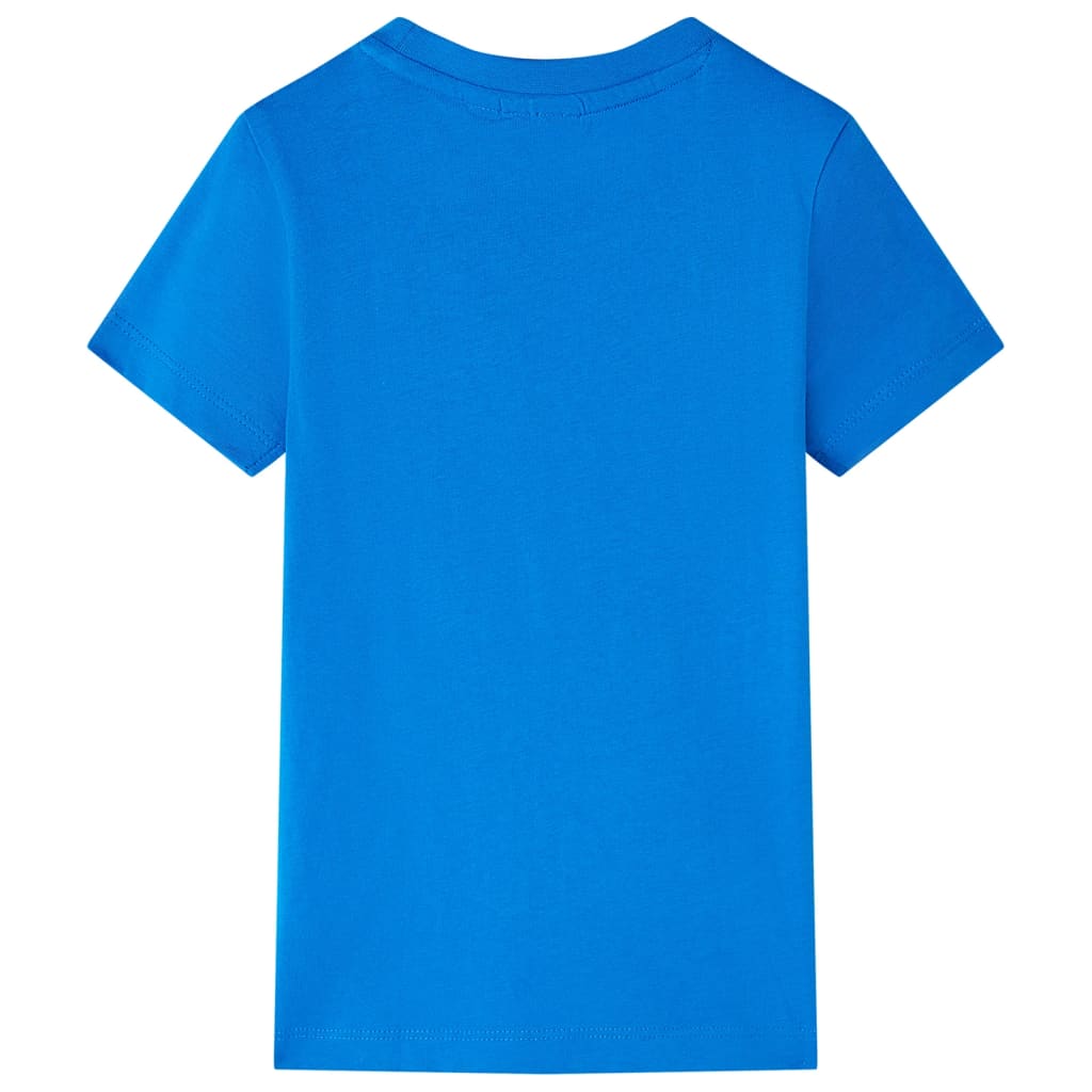 Tricou pentru copii, albastru aprins, 92 GartenMobel Dekor