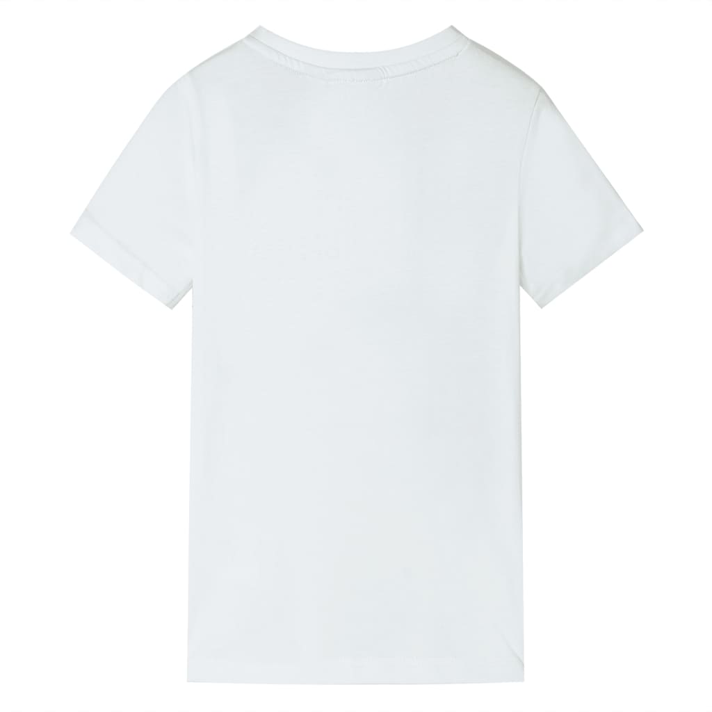 Tricou pentru copii, ecru, 104 GartenMobel Dekor