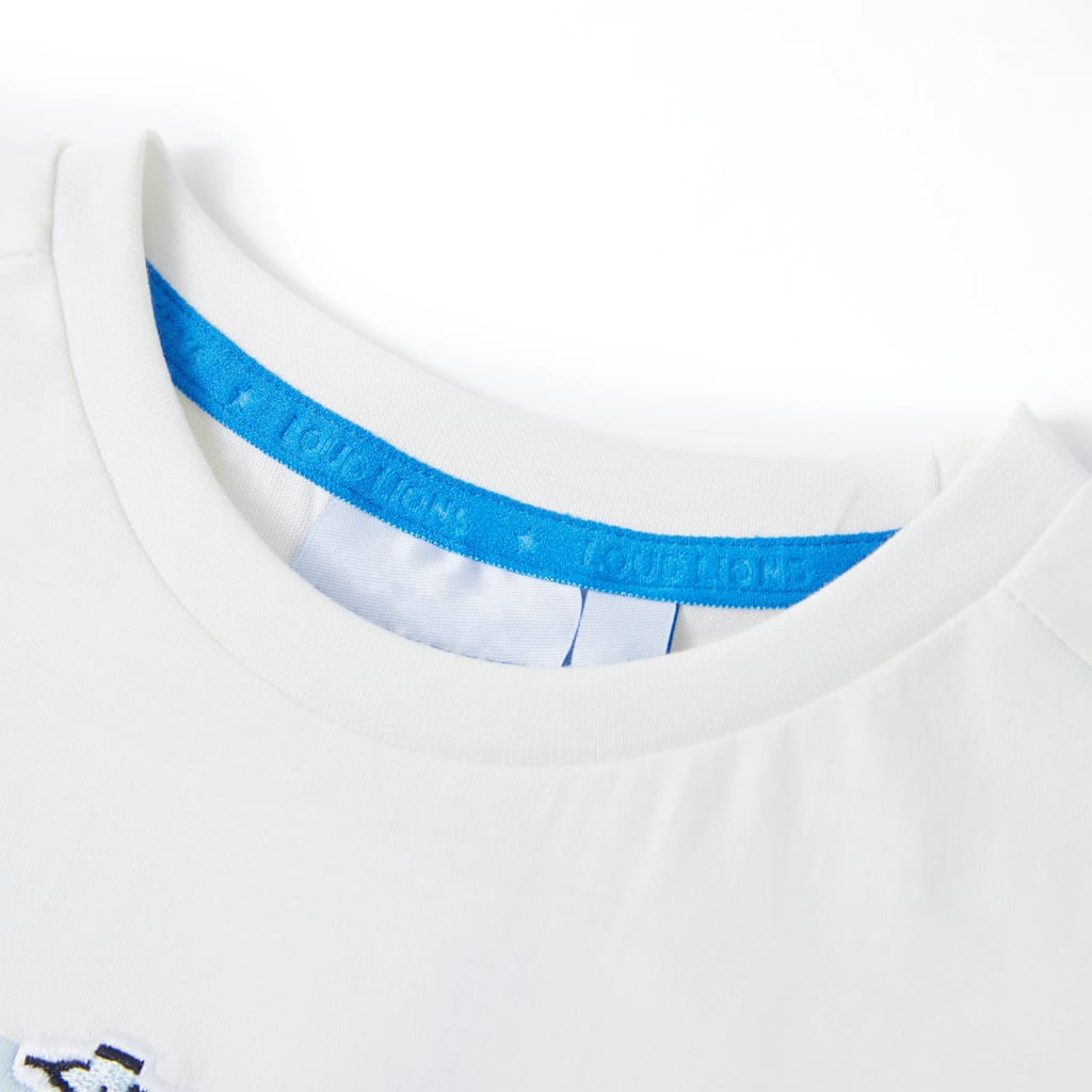 Tricou pentru copii, ecru, 116 GartenMobel Dekor