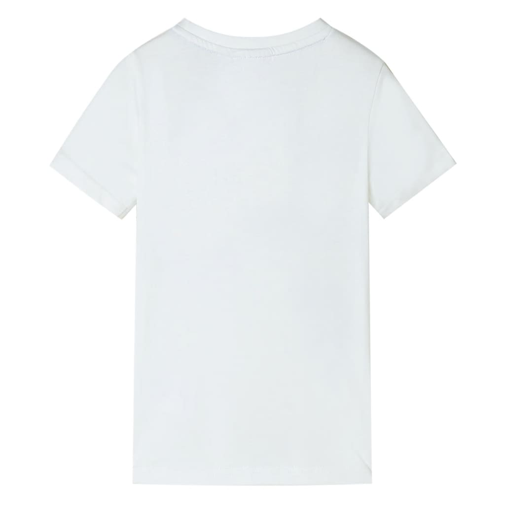 Tricou pentru copii, ecru, 116 GartenMobel Dekor