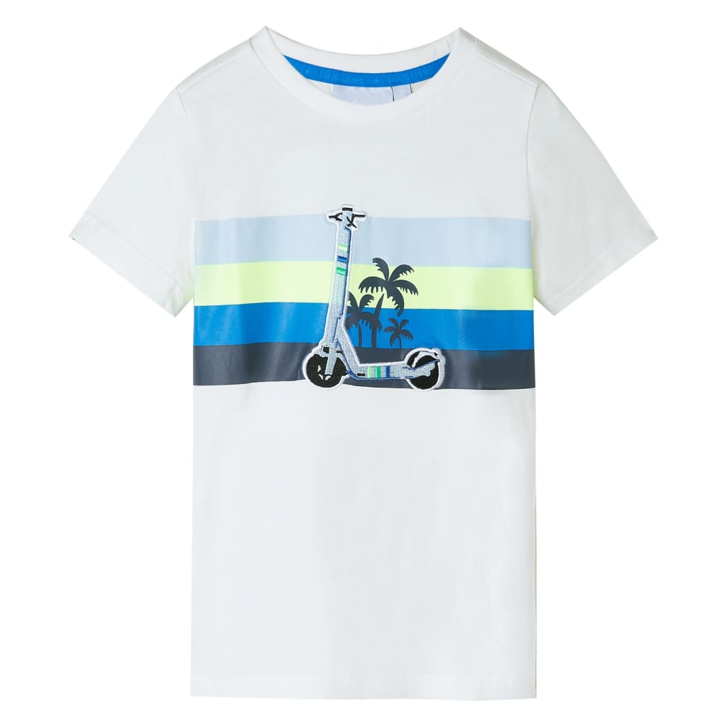 Tricou pentru copii, ecru, 140 GartenMobel Dekor