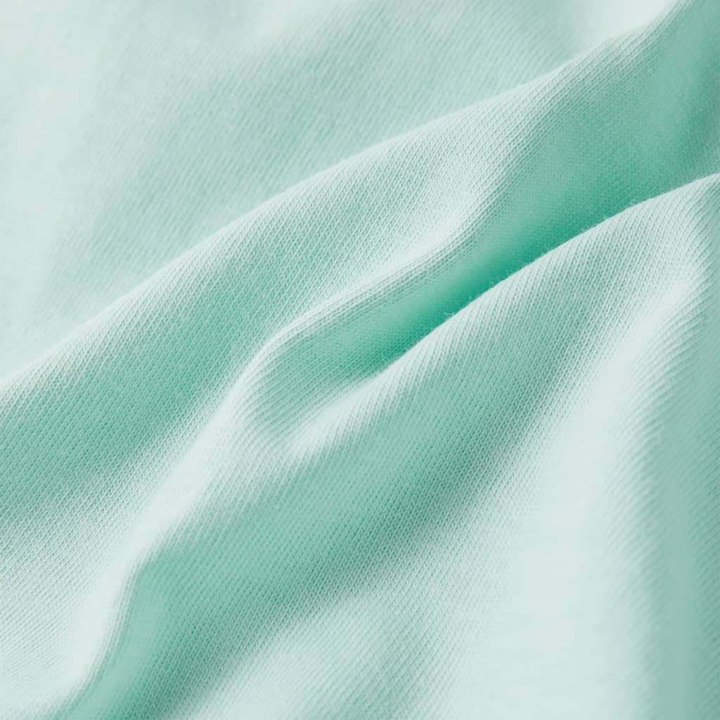 Tricou pentru copii, verde mentă deschis, 140 GartenMobel Dekor