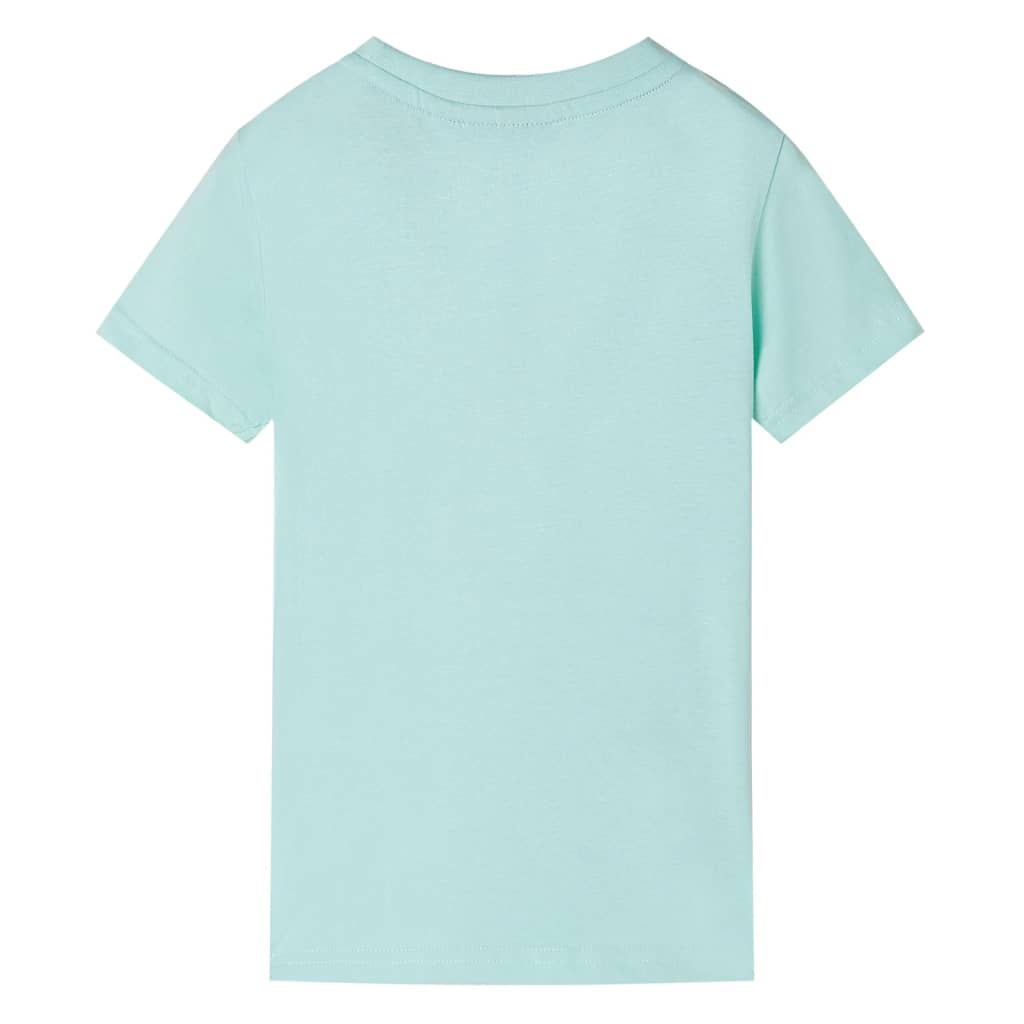 Tricou pentru copii, verde mentă deschis, 140 GartenMobel Dekor