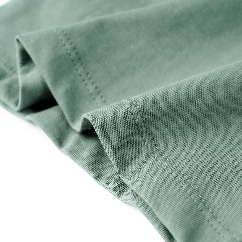 Tricou pentru copii cu mâneci scurte, kaki, 104 GartenMobel Dekor