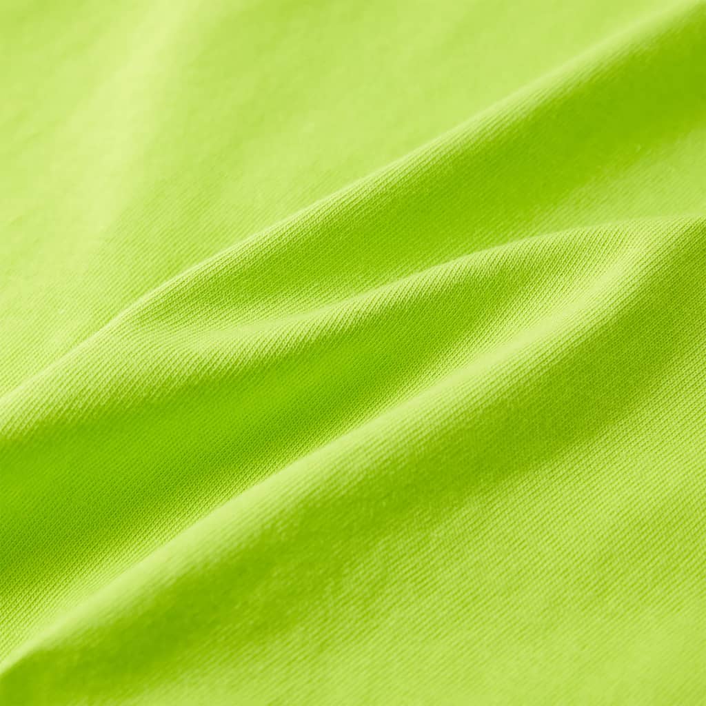 Tricou pentru copii cu mâneci scurte, lime, 116 GartenMobel Dekor