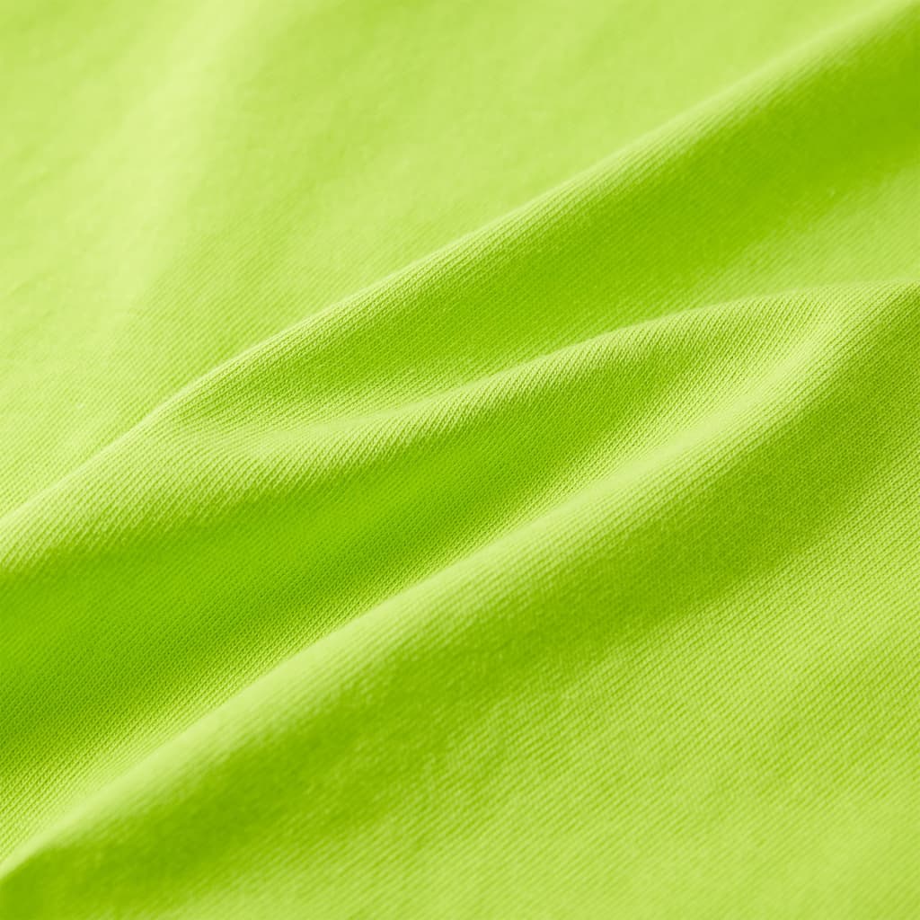 Tricou pentru copii cu mâneci scurte, lime, 92 GartenMobel Dekor