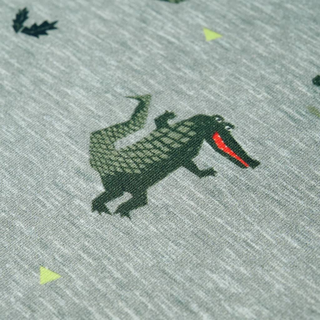 Bluzon pentru copii, kaki melanj deschis, 104 GartenMobel Dekor