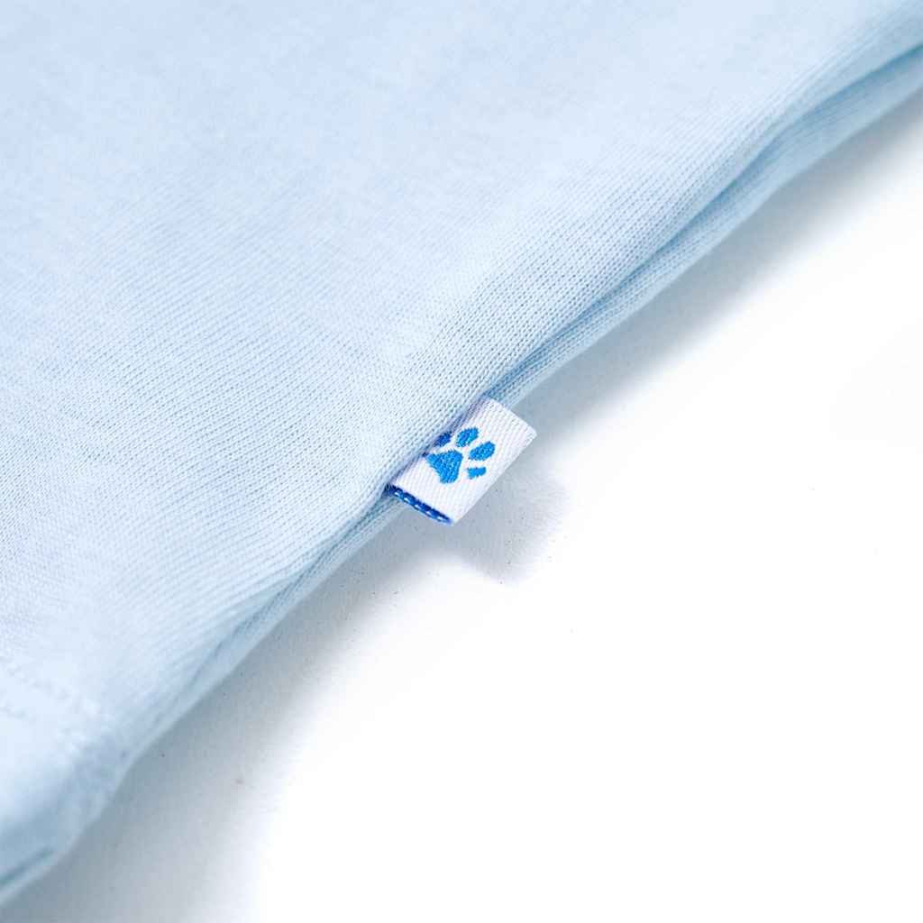 Tricou pentru copii, albastru deschis, 104 GartenMobel Dekor