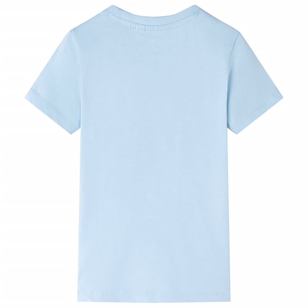 Tricou pentru copii, albastru deschis, 104 GartenMobel Dekor