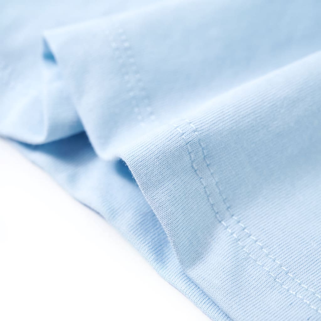 Tricou pentru copii, albastru deschis, 116 GartenMobel Dekor