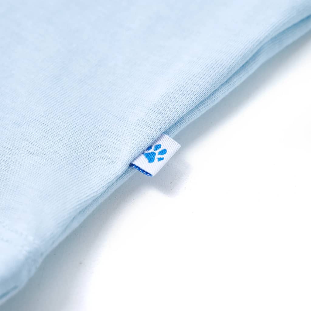 Tricou pentru copii, albastru deschis, 116 GartenMobel Dekor