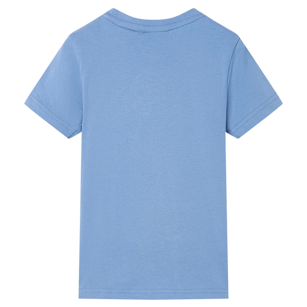 Tricou pentru copii, albastru mediu, 140 GartenMobel Dekor