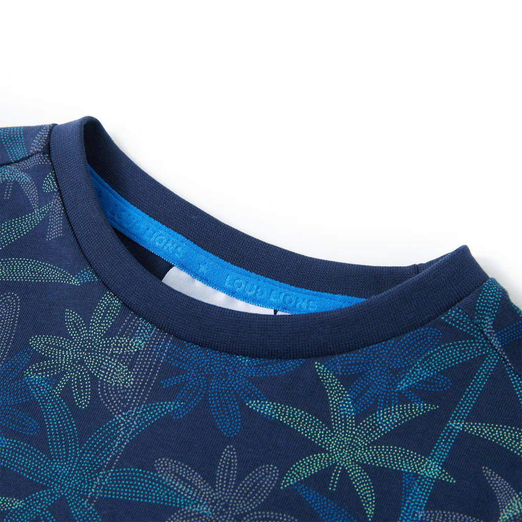 Tricou pentru copii, bleumarin, 104 GartenMobel Dekor