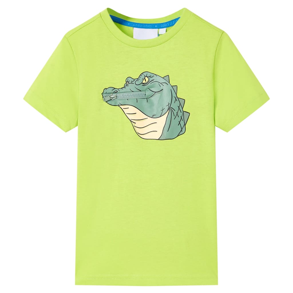 Tricou pentru copii, lime, 116 GartenMobel Dekor
