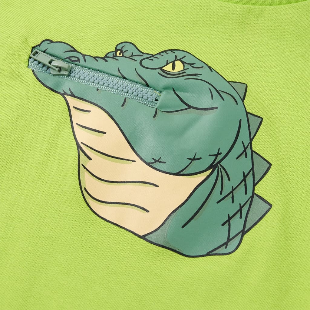 Tricou pentru copii, lime, 128 GartenMobel Dekor