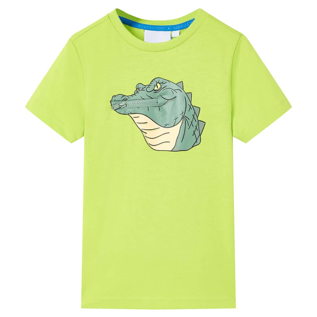 Tricou pentru copii, lime, 92 GartenMobel Dekor