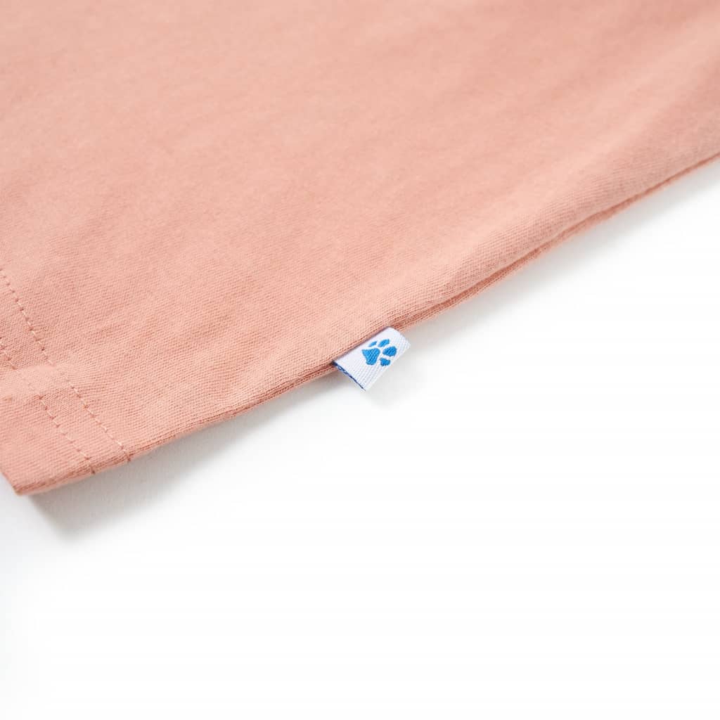 Tricou pentru copii, portocaliu deschis, 104 GartenMobel Dekor