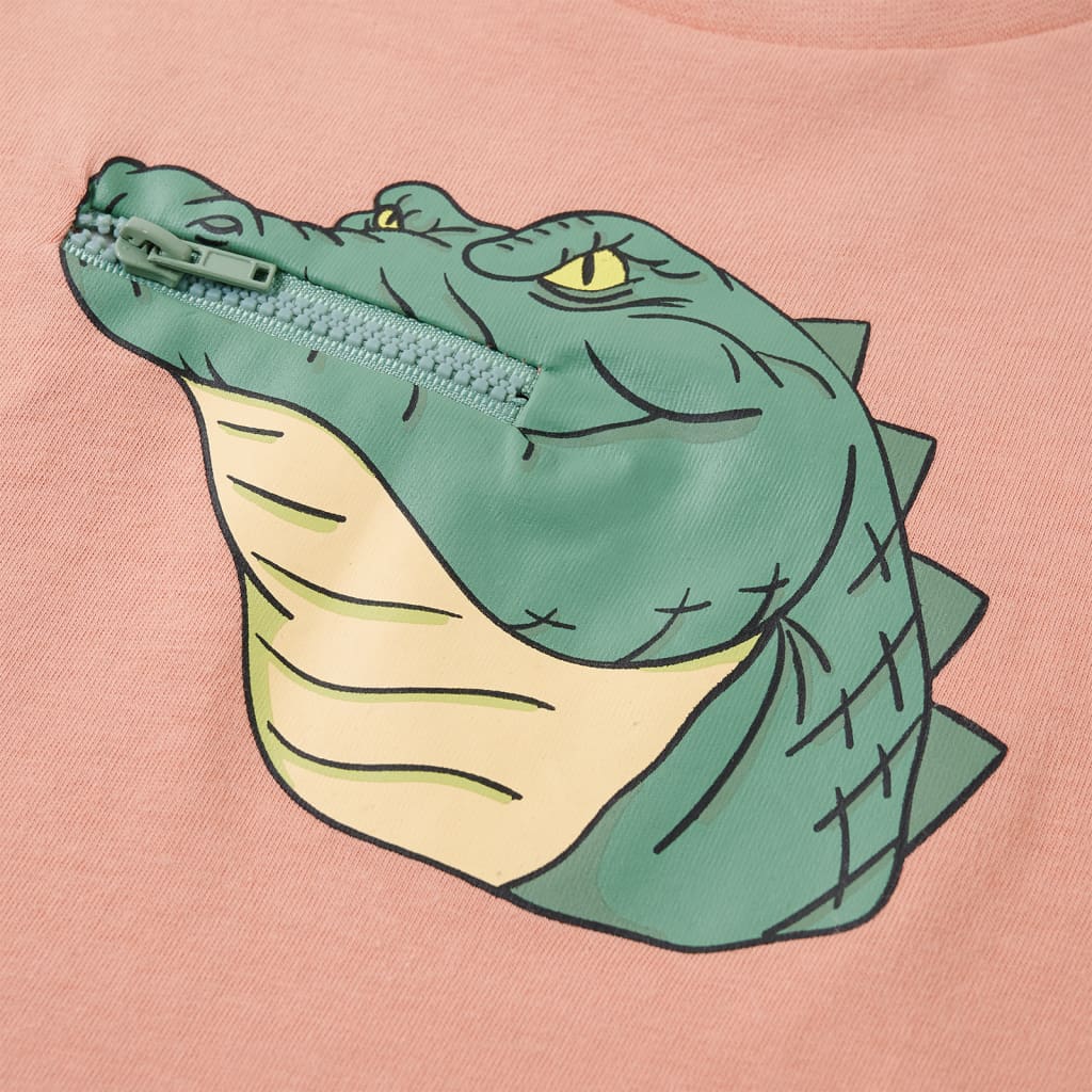 Tricou pentru copii, portocaliu deschis, 104 GartenMobel Dekor