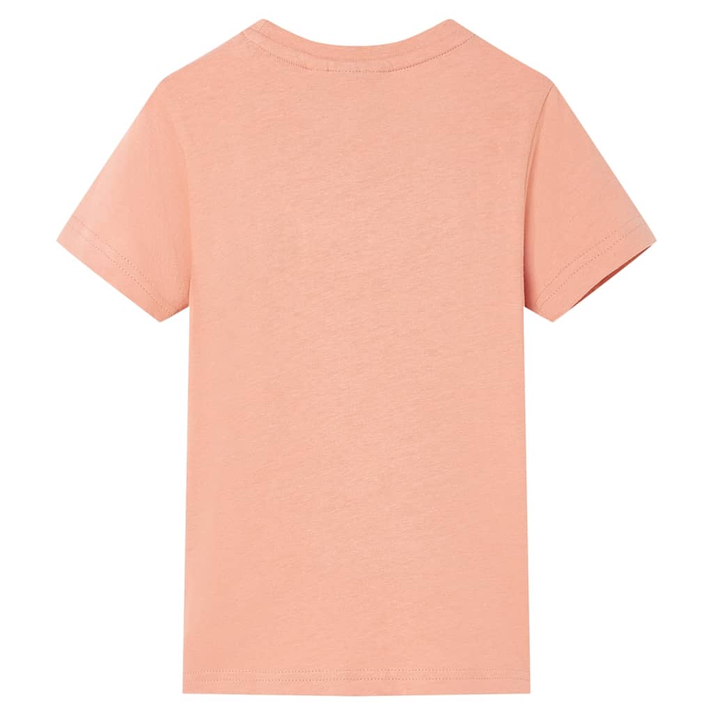 Tricou pentru copii, portocaliu deschis, 104 GartenMobel Dekor