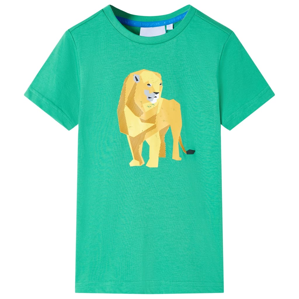 Tricou pentru copii, verde, 116 GartenMobel Dekor