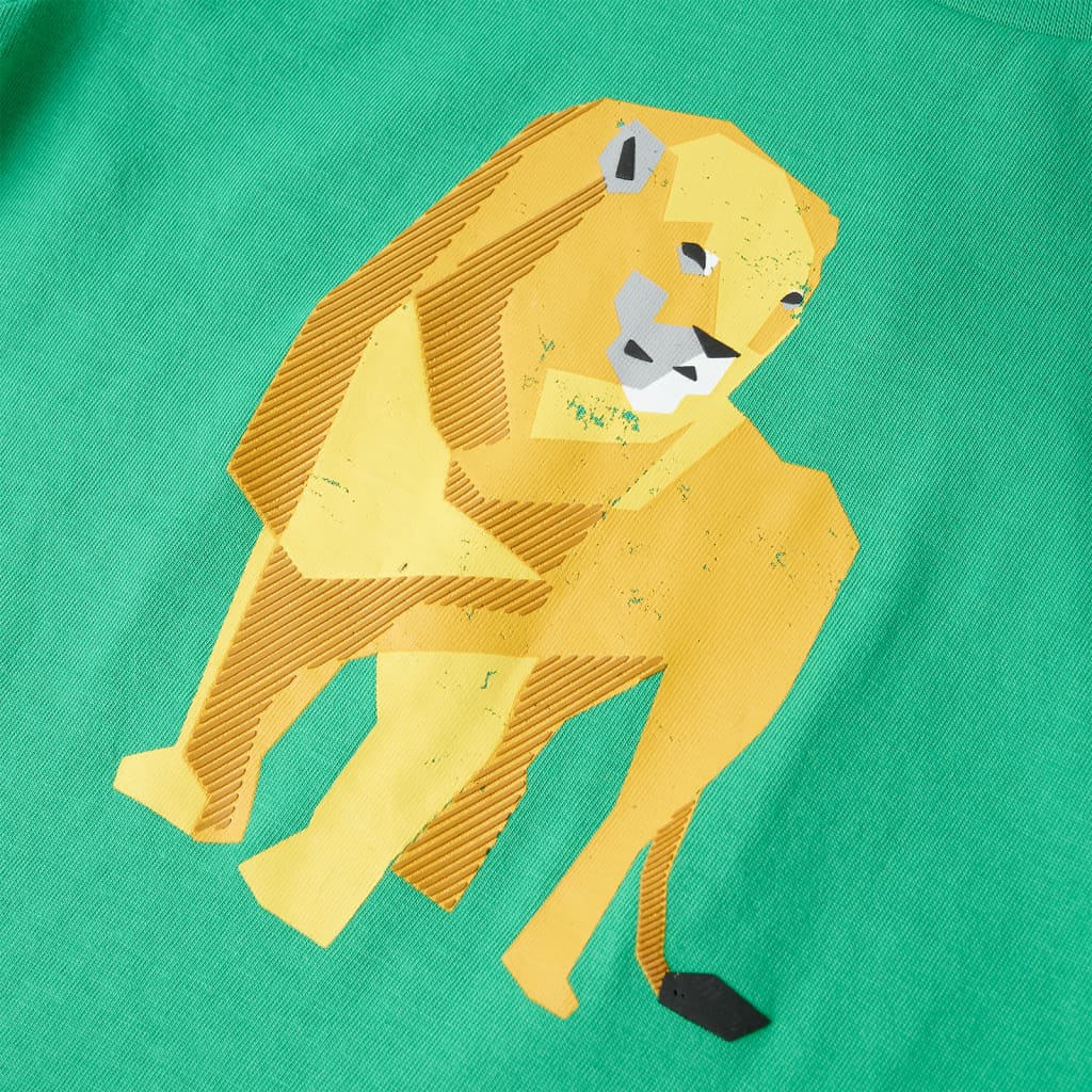 Tricou pentru copii, verde, 116 GartenMobel Dekor