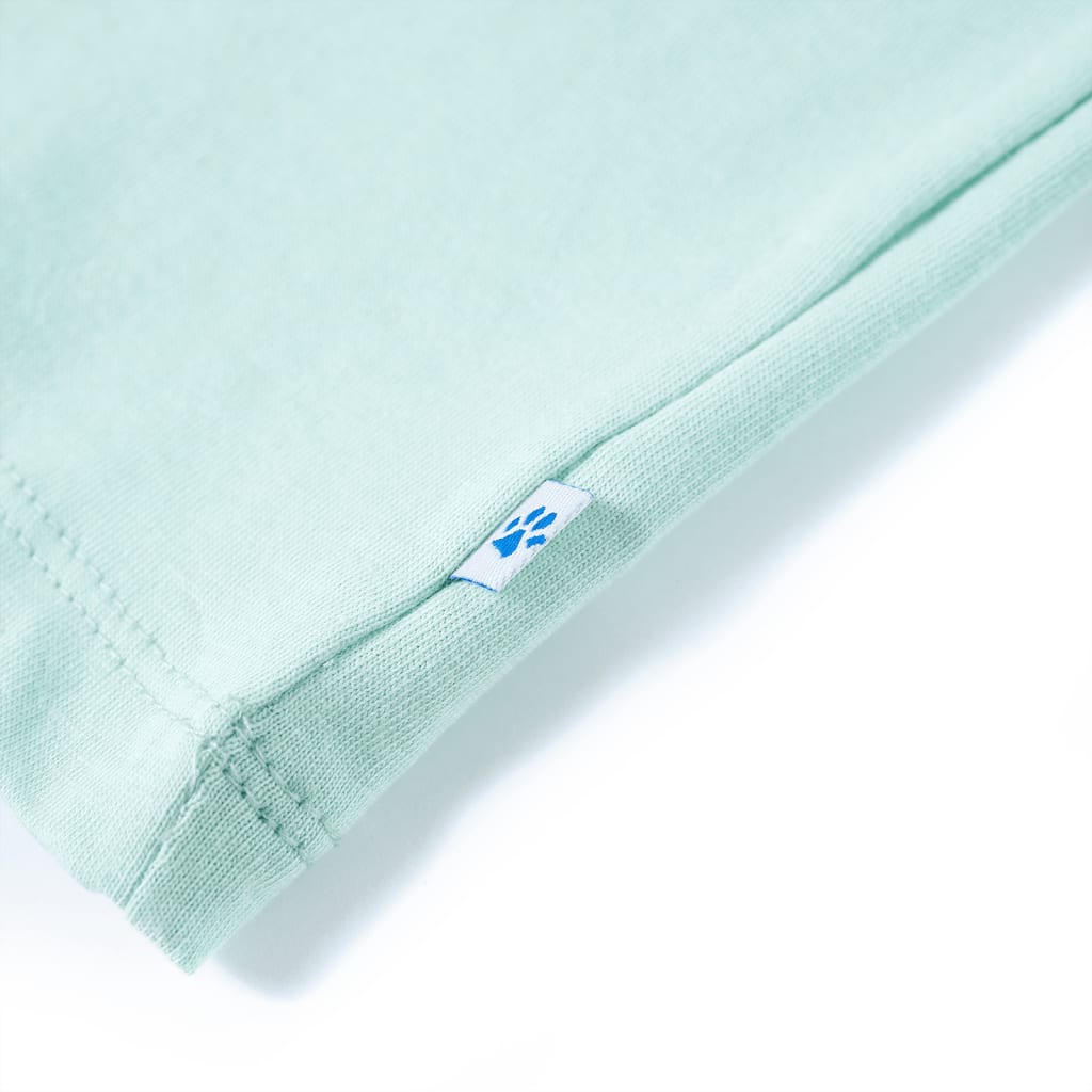 Tricou pentru copii, verde mentă deschis, 128 GartenMobel Dekor