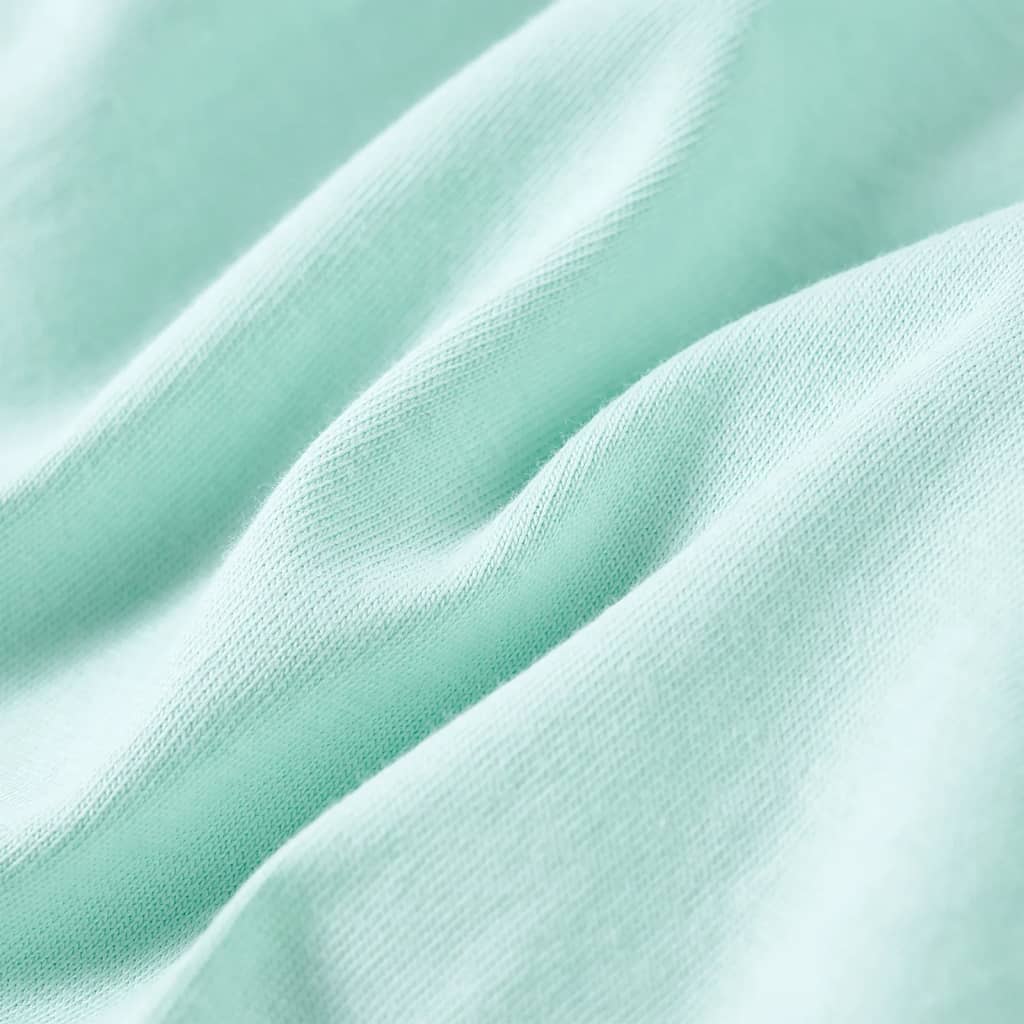 Tricou pentru copii, verde mentă deschis, 140 GartenMobel Dekor