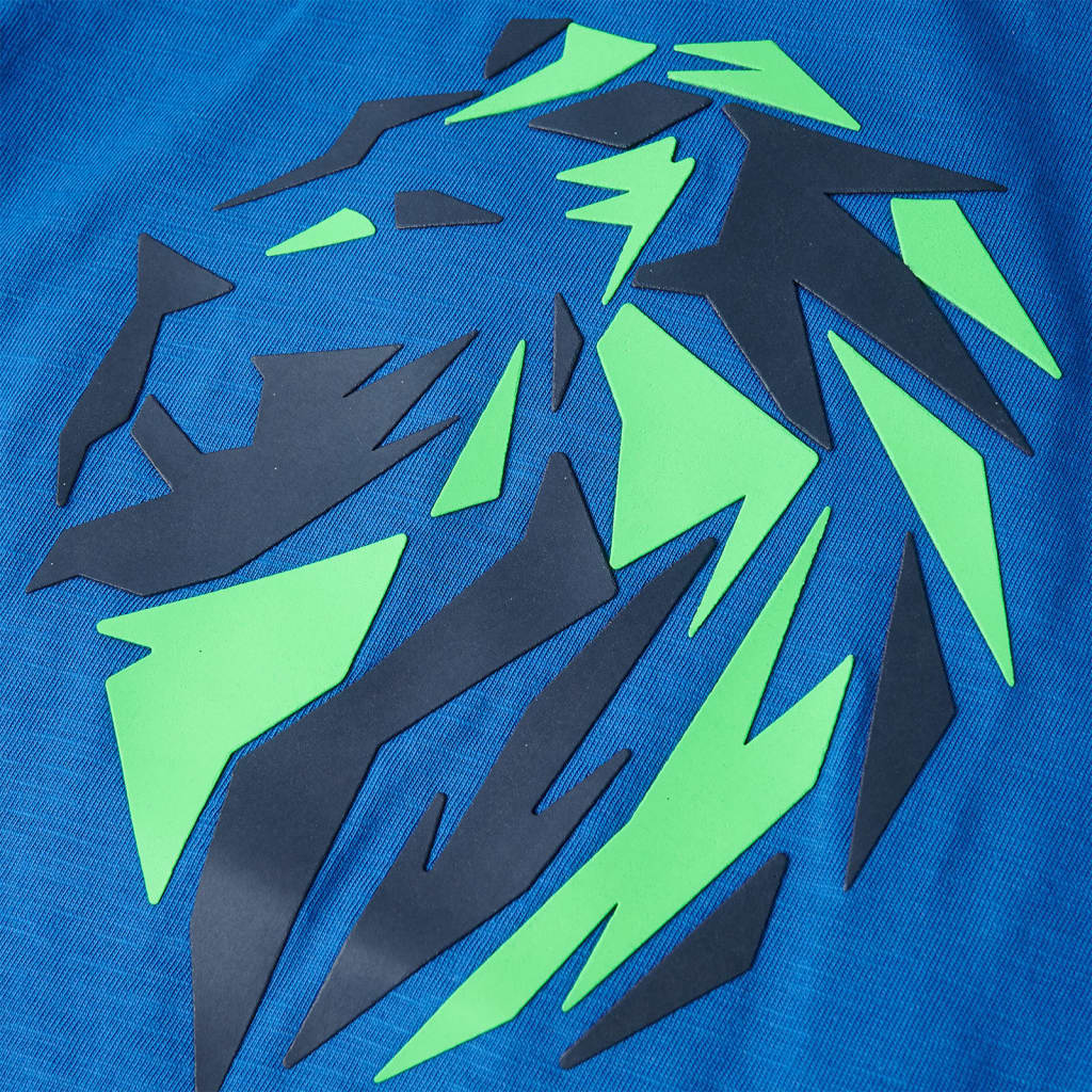 Tricou pentru copii, albastru, 128 GartenMobel Dekor