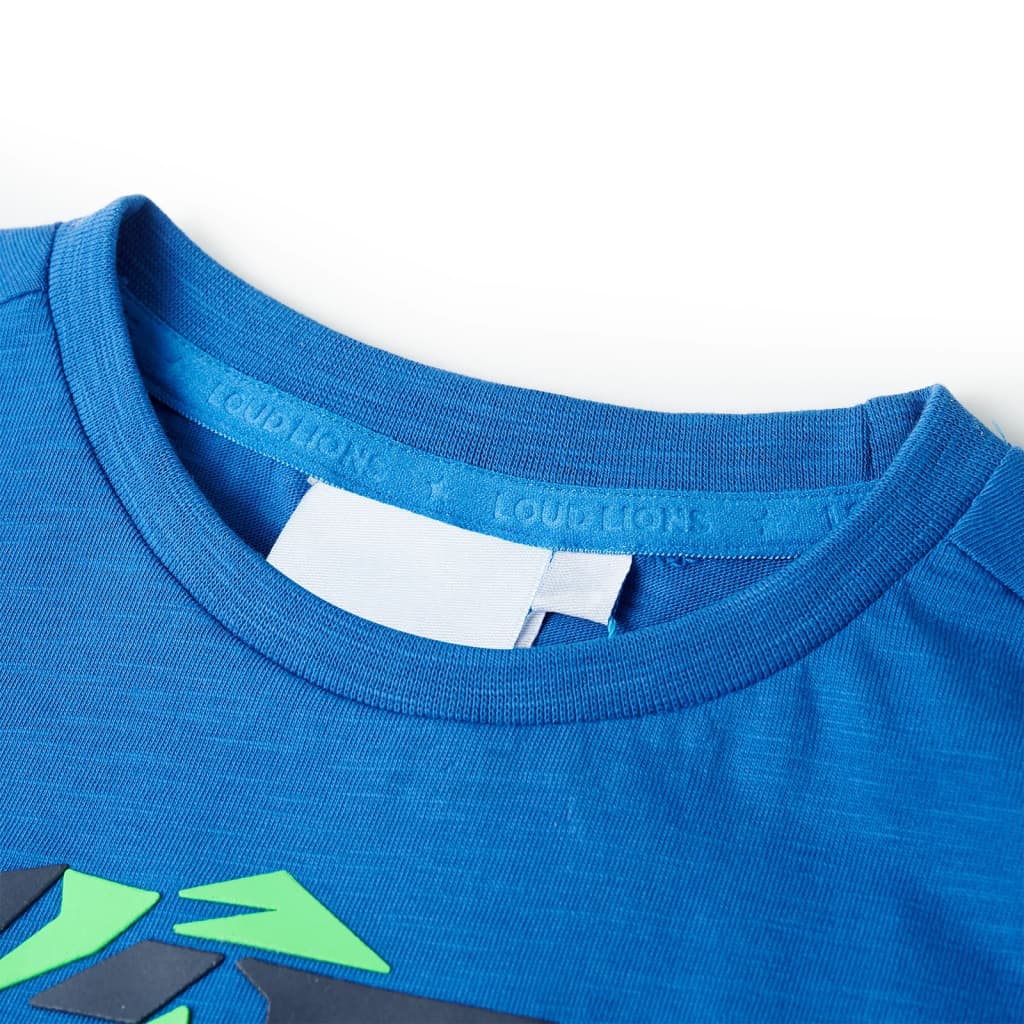 Tricou pentru copii, albastru, 140 GartenMobel Dekor