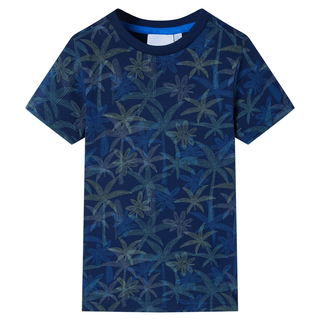 Tricou pentru copii, bleumarin, 116 GartenMobel Dekor