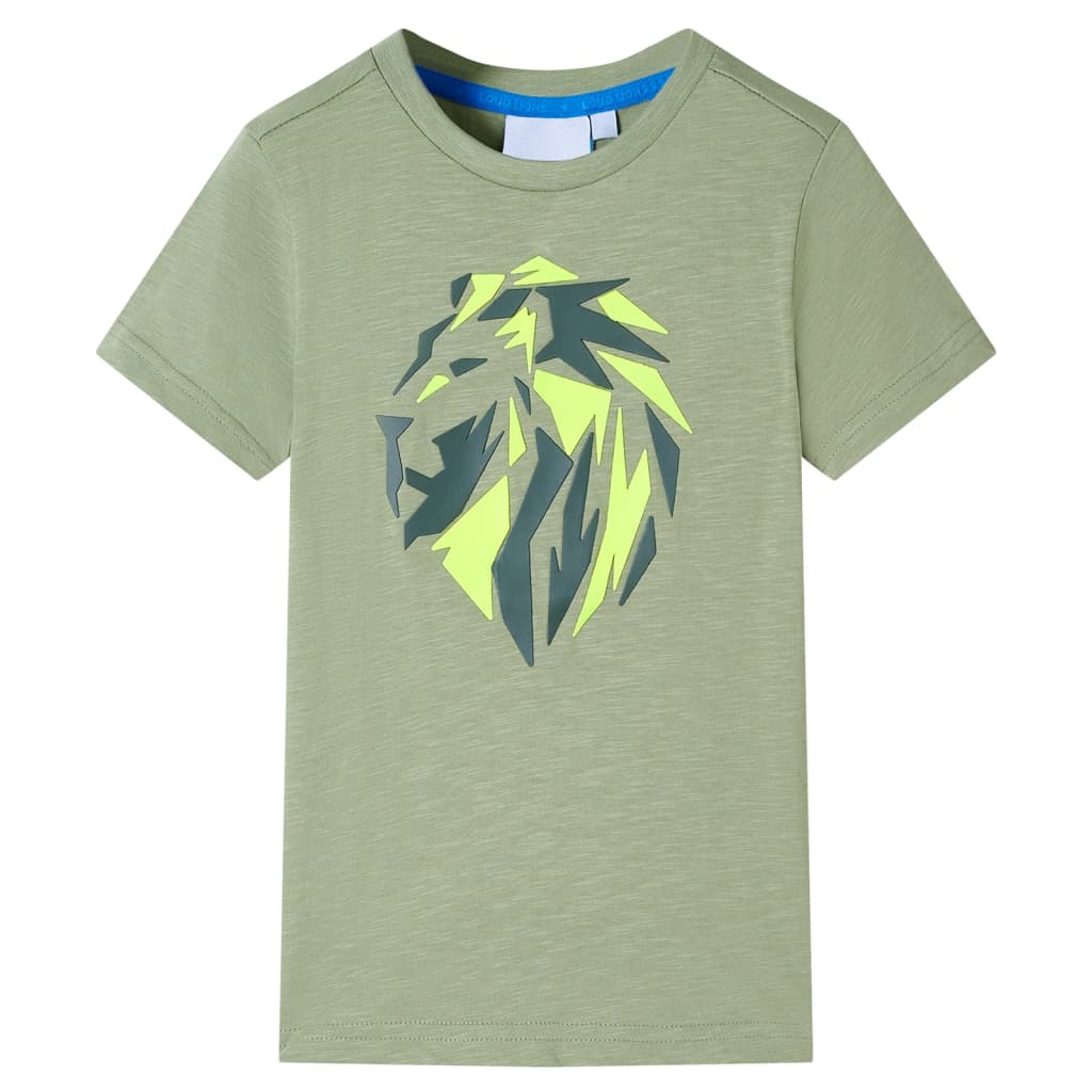 Tricou pentru copii, kaki, 104 GartenMobel Dekor