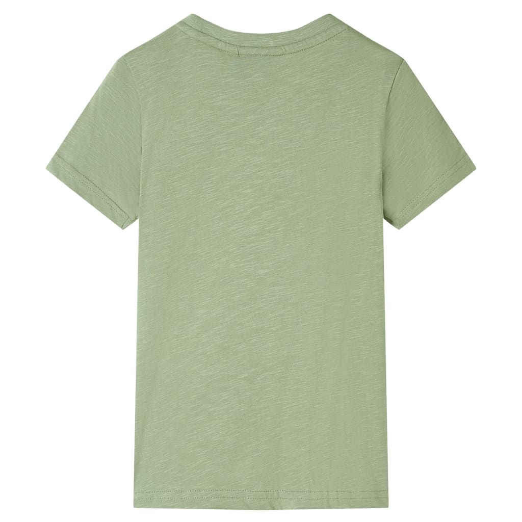 Tricou pentru copii, kaki deschis, 116 GartenMobel Dekor