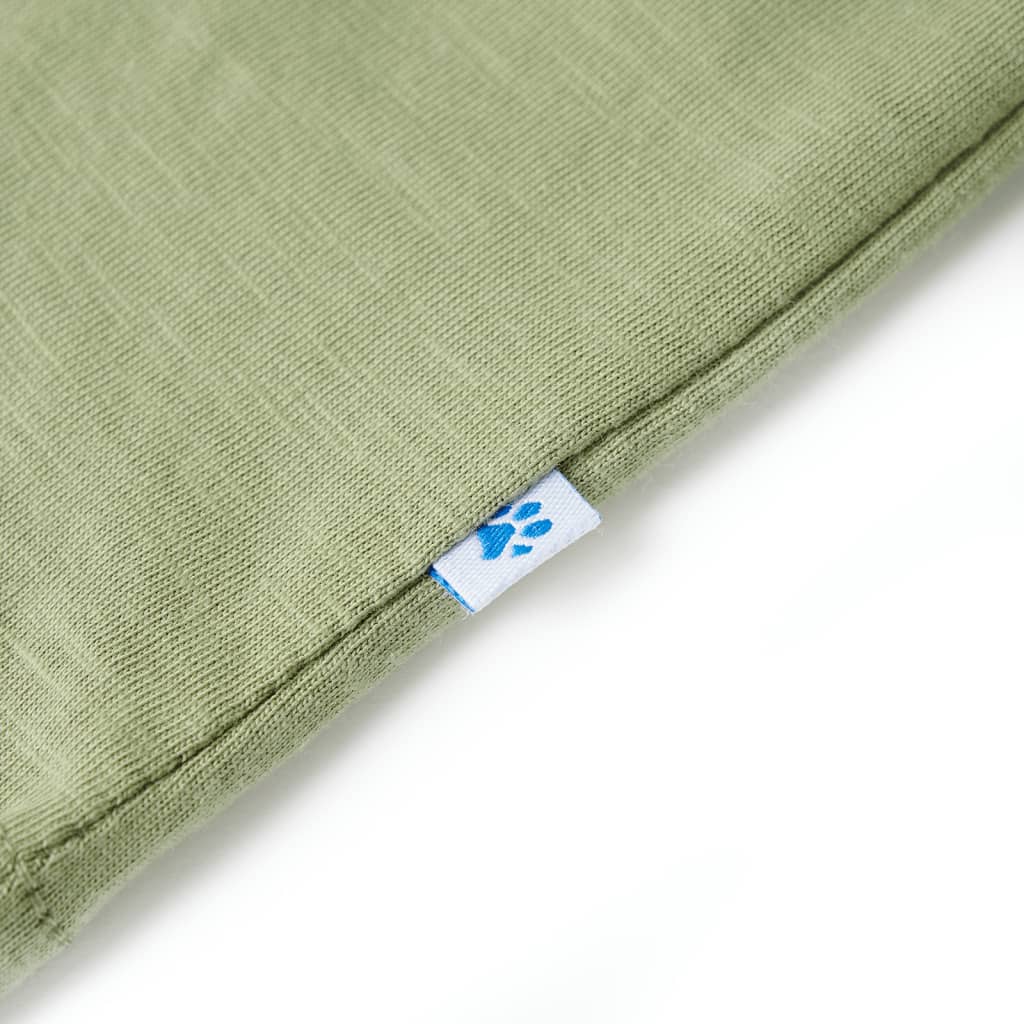 Tricou pentru copii, kaki deschis, 140 GartenMobel Dekor