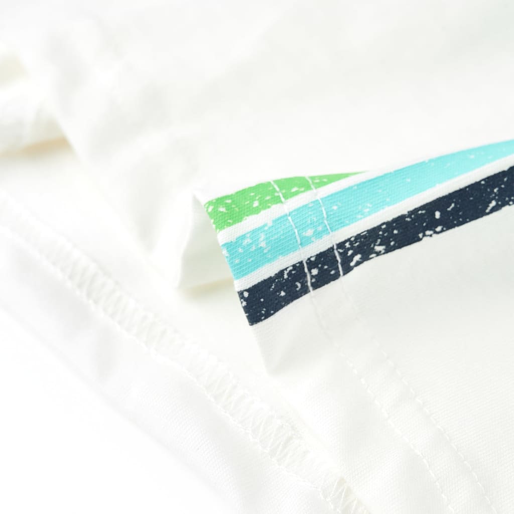 Tricou pentru copii cu mâneci scurte, ecru, 104 GartenMobel Dekor
