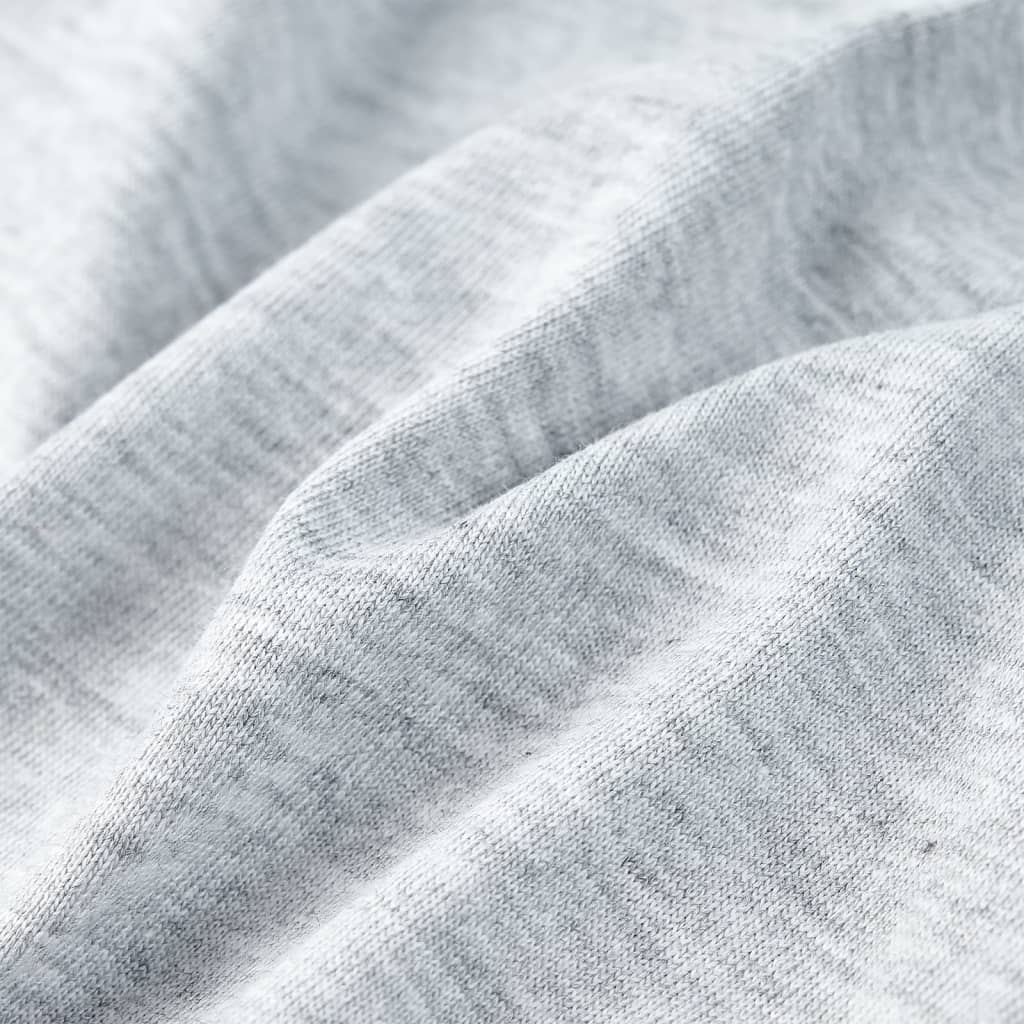 Tricou pentru copii cu mâneci scurte, gri, 128 GartenMobel Dekor
